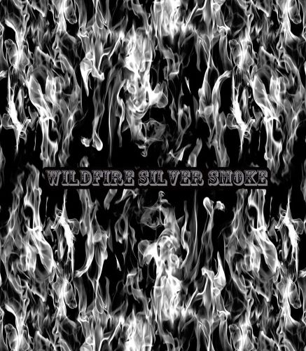 Wildfire Silver Hydrographics / Water Transfer Printing Film - 15&#039; Roll