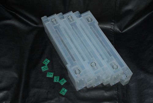 6 refill cartridges (440ml) with auto reset chips for roland: xc xj sp sj vp vs for sale