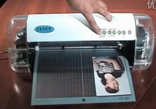 A3 portable vinyl cutter plotter with contour cut function - white-silver style for sale