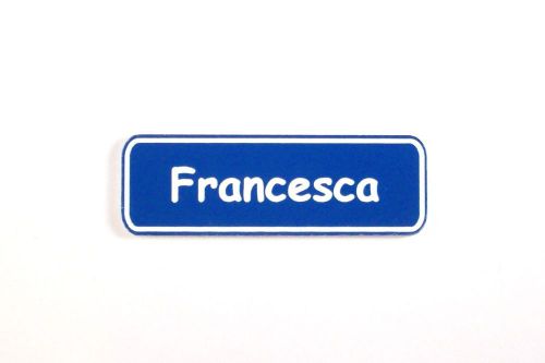 5/8X2 Employee Personalized Name Tag Badge Custom Engraved With Magnet