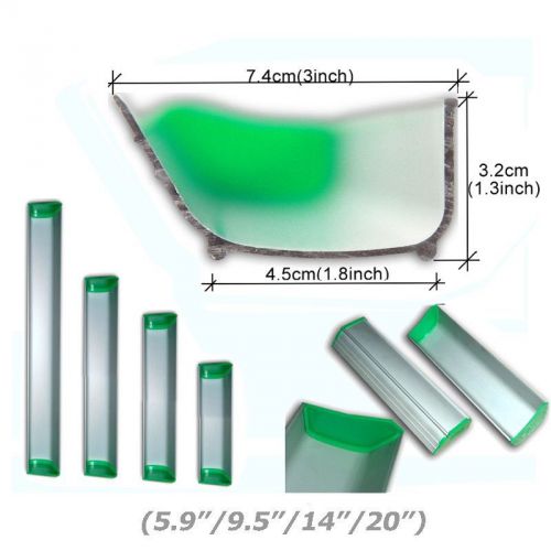 Silk Screen Printing Tools - 4 Emulsion Scoop Coater Package 5.9&#034;/9.5&#034;/14&#034;/20&#034;