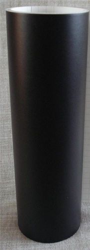 12&#034; x 300&#034; matte black sign vinyl for cutter plotter crafts graphics, new 25 ft. for sale