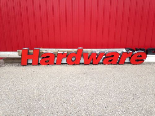 Hardware sign for sale