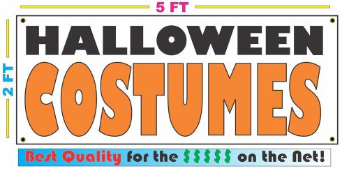 Full Color HALLOWEEN COSTUMES BANNER Sign NEW Larger Size Best Quality for the $