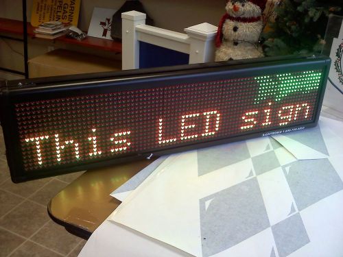 Signtronix Interior LED sign