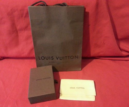 Louis Vuitton Gift Display Jewelry Wallet Boxes &amp; Bag All Empty