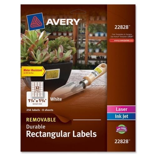 Avery Durable Multipurpose Label - 1.25&#034; Width x 1.75&#034; Length - 320 / Pk