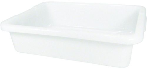 Bus/utility box 4 5/8 gallon white mercial grade plastic fg334900wht for sale
