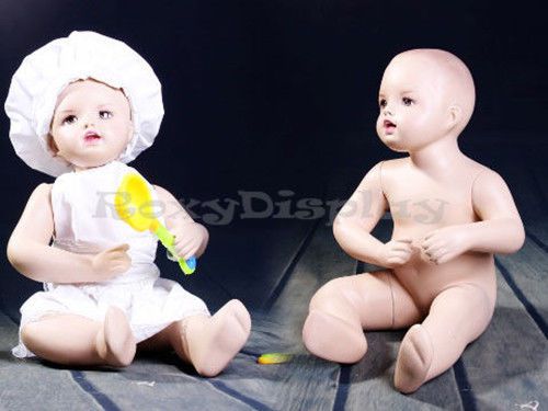 Child Fiberglass Realistic Mannequin Dress Form Display #MZ-ANN3