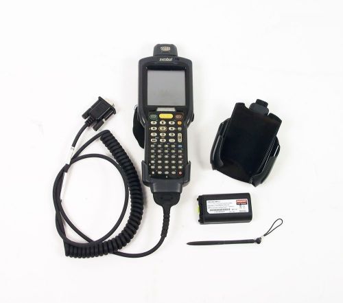 SYMBOL MC3000 RU0PPCG000R Barcode Scanner w/ Stylus, Spare Battery and Adapter