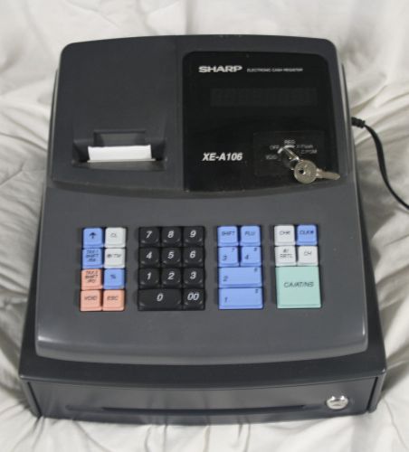 Sharp XE-A106 Cash Register