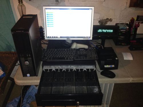 Complete quickbooks point of sale v10 pro dell system w/ extras for sale
