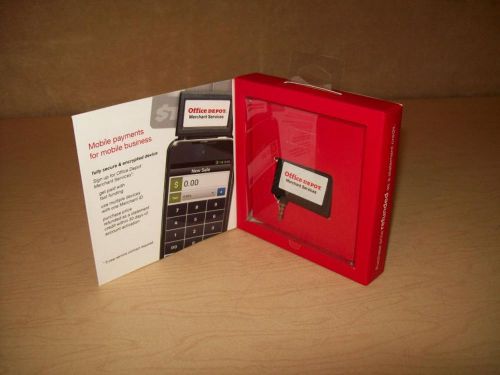 Office Depot Mobile Credit Card Reader~iOS~Android~iPhone~New in Box~