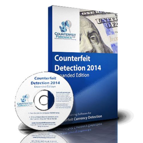 Counterfeit detection training on CD-ROM