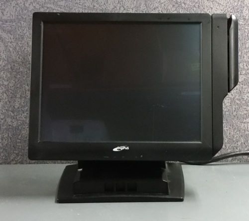 DIGIPOS TD1500 15&#034; TFT LCD Monitor Touchscreen POS Model: TD-1500 Touch Screen