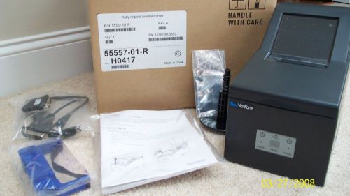 Verifone ruby p-540  impact journal and thermal receipt printer kit, nib for sale