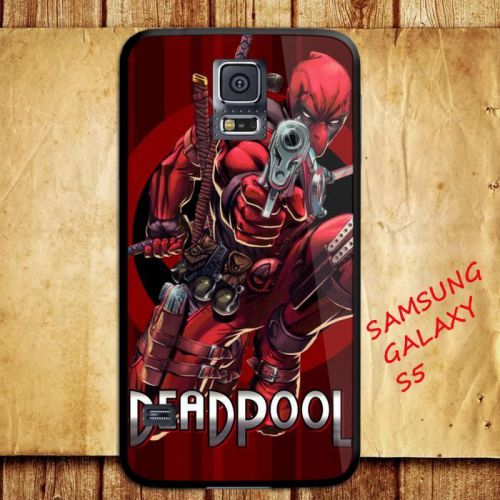 iPhone and Samsung Galaxy - Deadpool Superhero Comic Wade Wilson - Case