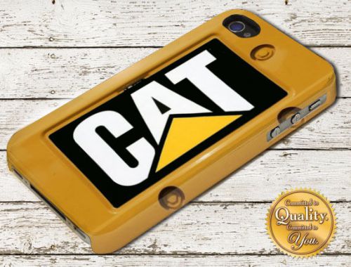 CAT Tracktor Orange Superheroes Logo iPhone 4/5/6 Samsung Galaxy A106 Case