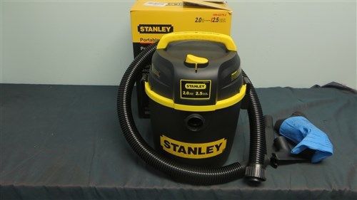 Stanley 2.5 Gallon Wet/ Dry Vacuum 2.0HP