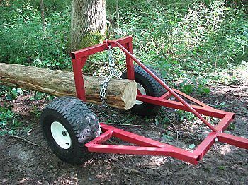 ATV LOG SKIDDER ARCH HAULER,HEAVY DUTY