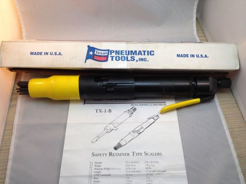 Texas Pneumatic Air Needle Scaler Model TX-1-B NIB