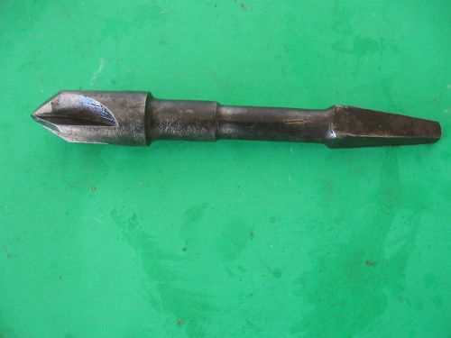 Vintage wells bros heavy duty metal cutting machinist countersink drill bit for sale