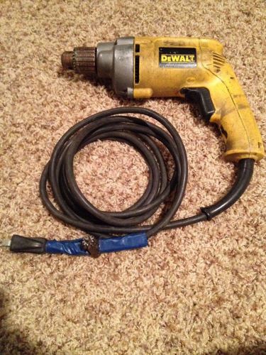 Used DeWALT DW221 3/8&#034; Inch VSR Drill With Tool - Works Excellent -