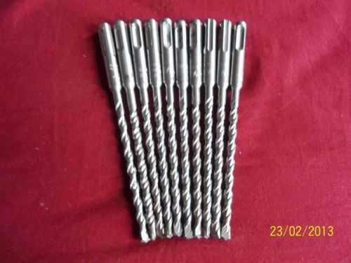 10 pcs ansi drill bits made in germany 1/4&#034;x6&#034; rock,concrete percussion carbide for sale