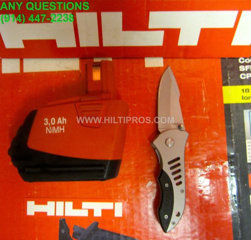 Hilti battery sfb 155 3.0 ah, preowned, free knife, mint condition, fast ship for sale
