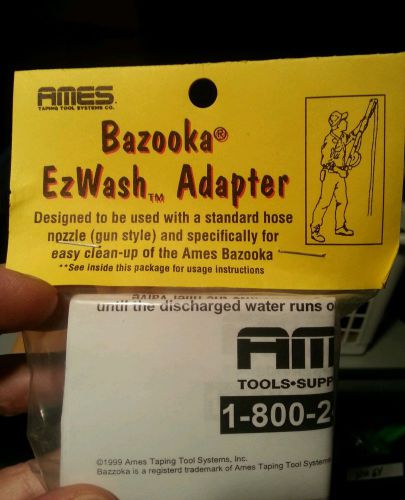 Ames bazooka ezwash adapter for sale