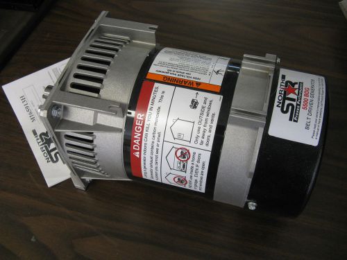 North star belt driven generator head 5500w item #165913 3540-3720 rpm m165913h for sale