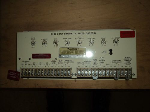 Woodward 2301 load sharing and speed control 8271-652 for sale