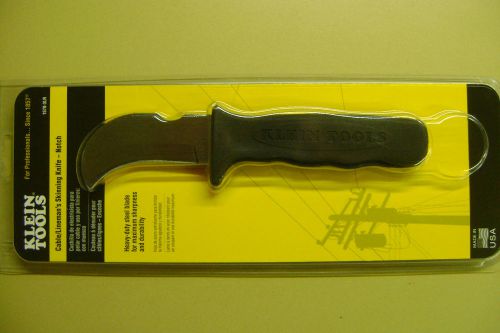 Klein Tools 1570-3LR Cable/Lineman&#039;s Skinning Knife - Notch
