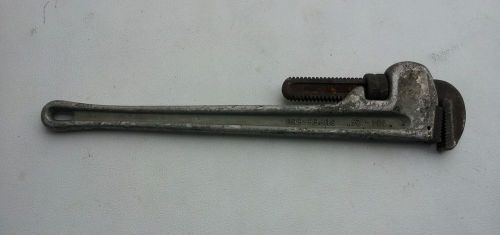 Super ego 24&#034; heavy duty aluminum pipe wrench spain for sale