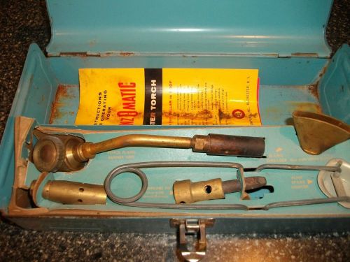 Vintage Bernz-O-Matic Propane Torch Kit Model # TX 27900