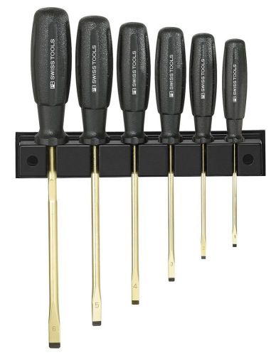 Pb swiss tools pb 7240 g screwdriver set slotted gold-plated wallrack multicraft for sale