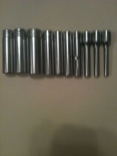 Snap on tools mixed deep socket set 1/4 inch drive for sale