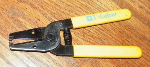 IDEAL INDUSTRIES T-CUTTER USA WIRE CUTTERS  # 45-123 SPRING LOADED
