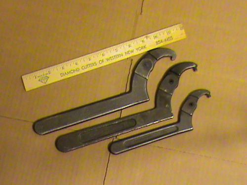 SPANNER WRENCH SET, Armstrong, Martin, Pin, Hook, Adjustable (3) Pcs.