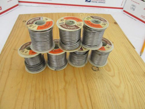 7  rolls taramet  kwik melt   solder wire  50/50   7 lbs total   taracorp indust for sale