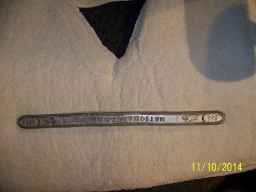 888 bar of lead solder from national lead company!!  history. for sale