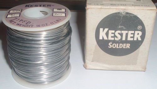Kester Lead solder 40/60 Resin .062 Diameter 1 Lb