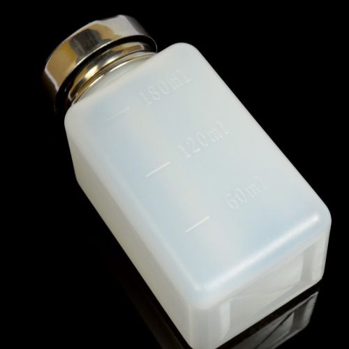 2pcs 200ml liquid push alcohol dispenser solder flux bottle cleaner anti-reflux for sale