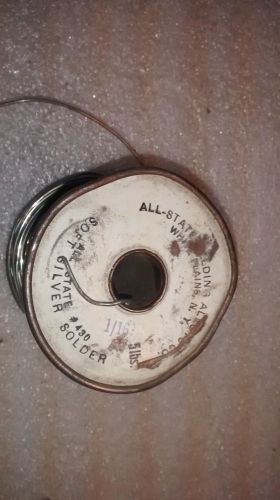 All-State Soft Silver Solder 430 SOFT SILVER SOLDER 1/164.5 LBS