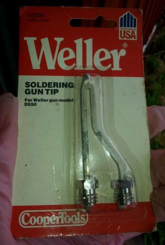 (1) soldering tip 7250n weller gun; Weller; #7250N; Solder tip;