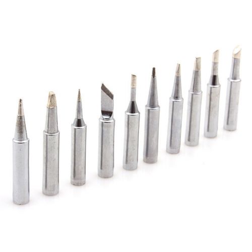 High quality 10 x solder iron tip tips kit fit for for soldering sation for sale