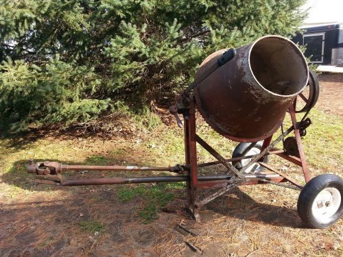 Cement Mixer, PTO,  Frohring Redi Mixer, tractor powered, vintage concrete mixer