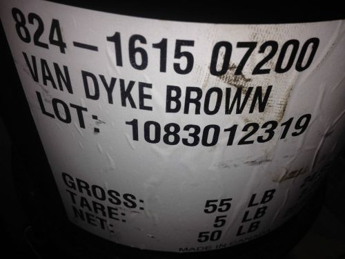 Chroma-Chem 824 - Van Dyke Brown Colorant.  50 lbs - 5 Gallon Can
