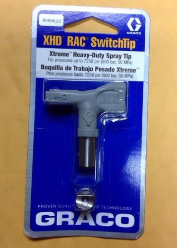 Graco xhd623 rac switchtip xtreme heavy-duty spray tip for sale