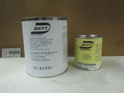 Deft Polyurethane Topcoat Paint Kit 18-GY-029 (Gray) 1 Gal